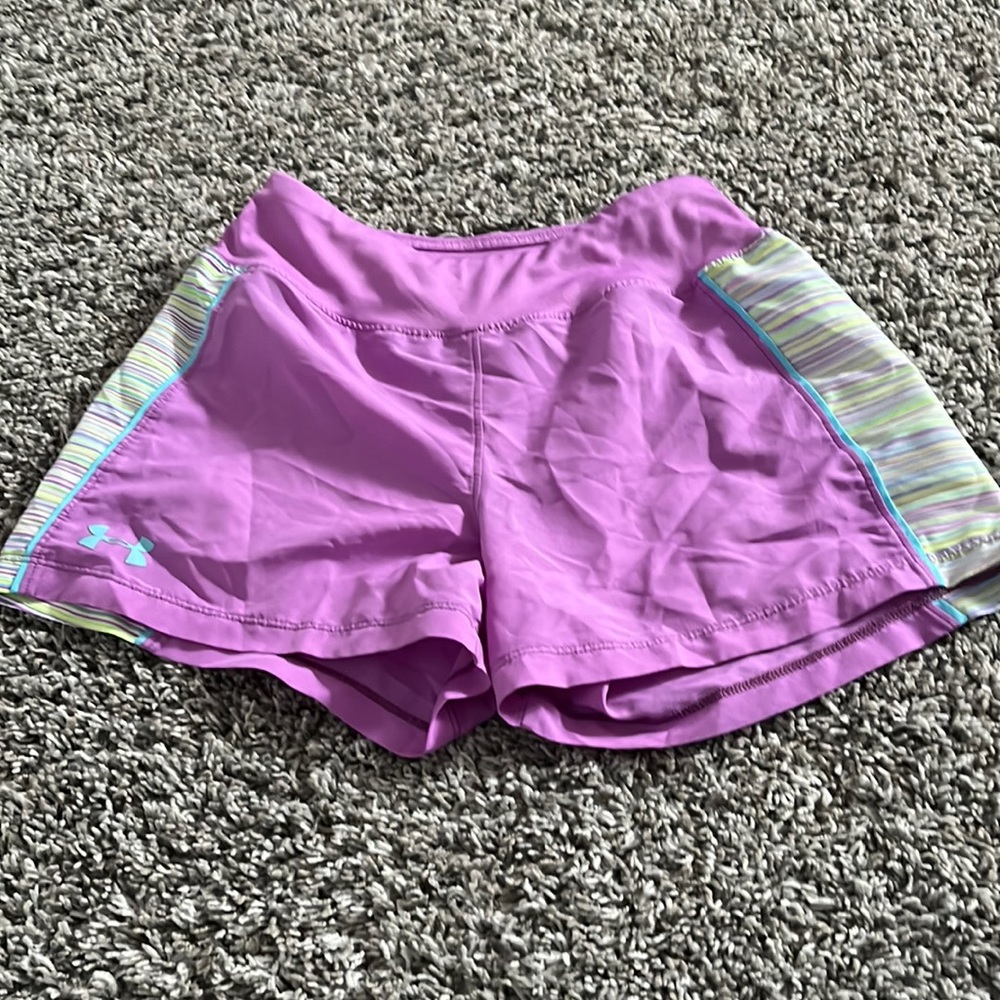 Girls under armor shorts